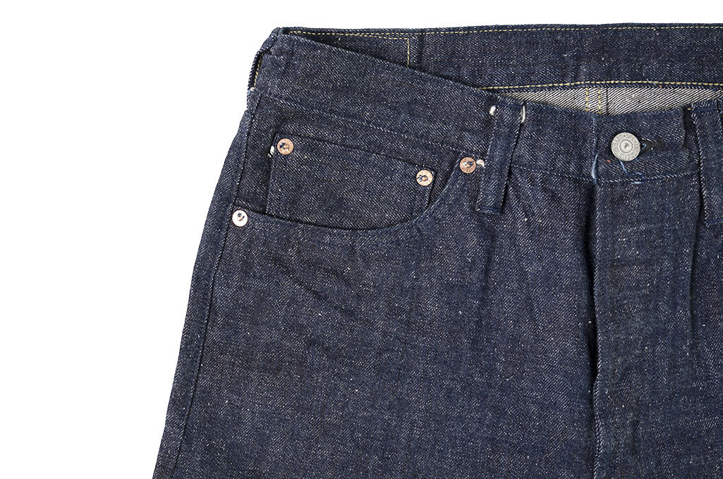 Sugar Cane AWA-AI Natural Indigo 13oz Sugar Cane Fiber Jeans