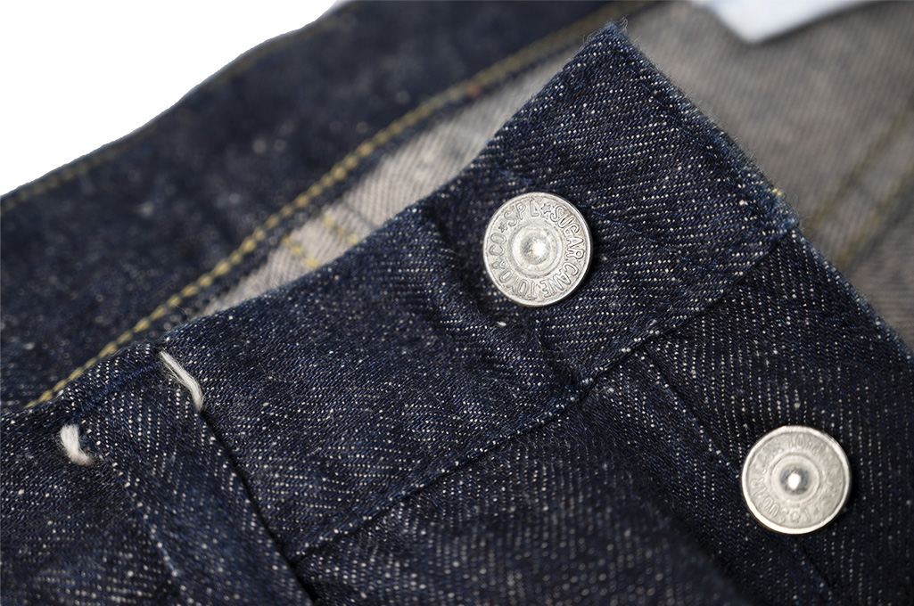 Sugar Cane AWA-AI Natural Indigo 13oz Sugar Cane Fiber Jeans