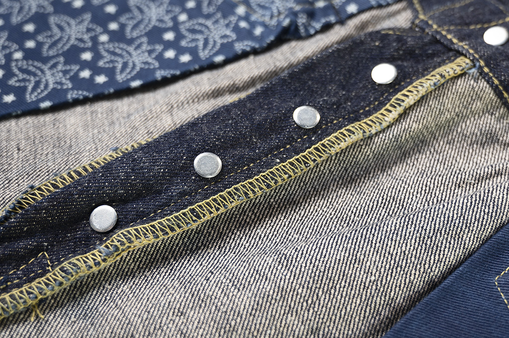Sugar Cane AWA-AI Natural Indigo 13oz Sugar Cane Fiber Jeans