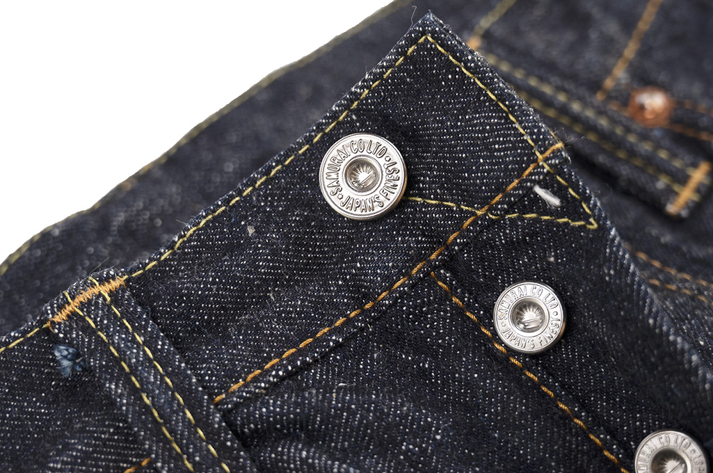 Samurai S0511XXII 15oz Texas Cotton Indigo Denim Jean - Slim Tapered