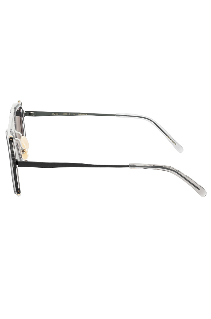 Masahiro Maruyama Titanium Sunglasses - MM-0081 / #2 / Clear Gray/Dark