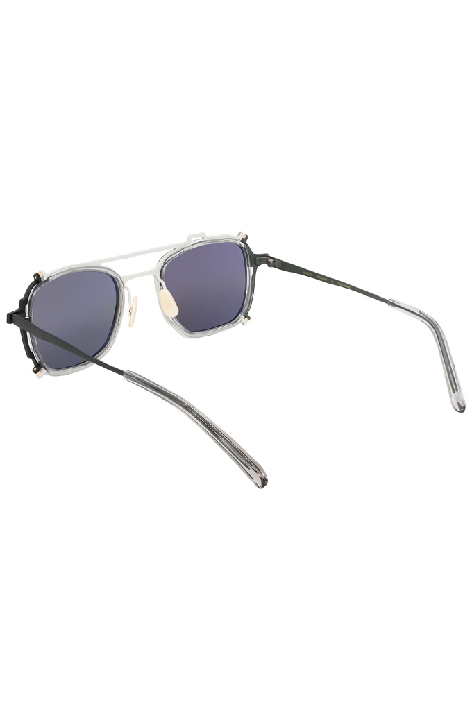 Masahiro Maruyama Titanium Sunglasses - MM-0081 / #2 / Clear Gray/Dark