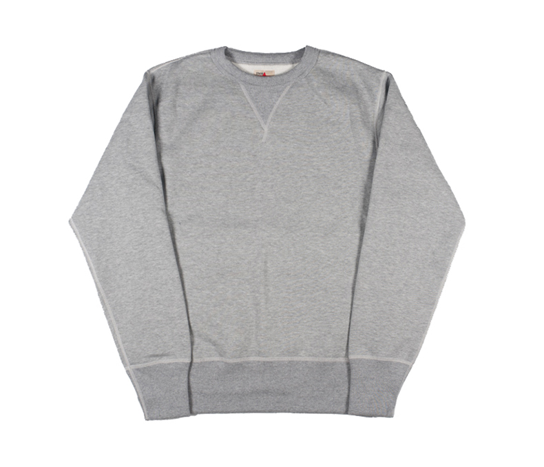 Strike Gold Heavy Loopwheeled Sweatshirt - Heather Gray
