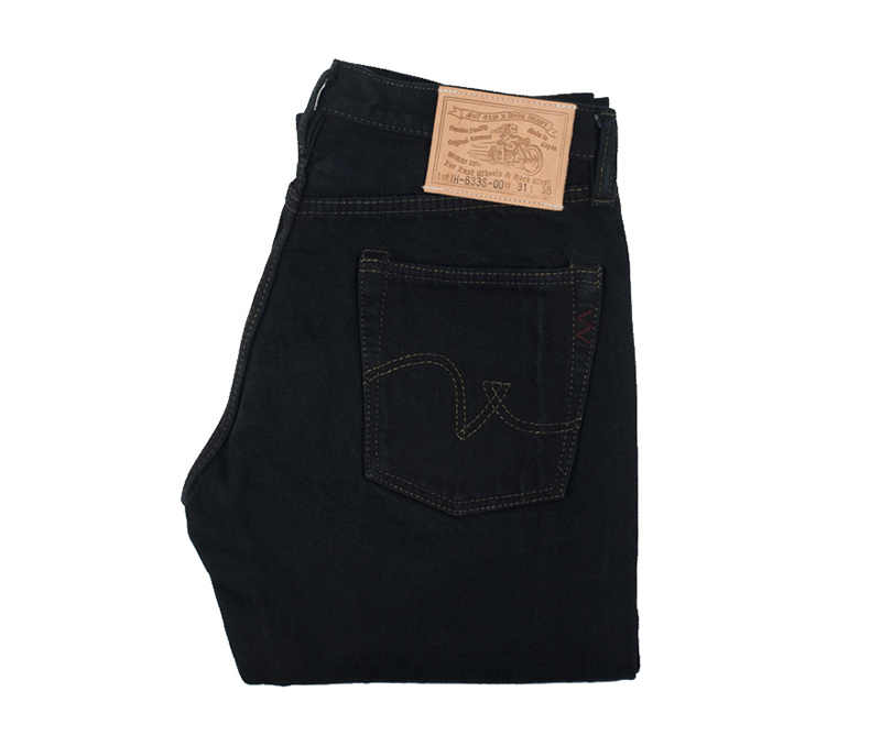Iron Heart 633s-OD Overdyed 18oz Denim Jeans - Straight Tapered