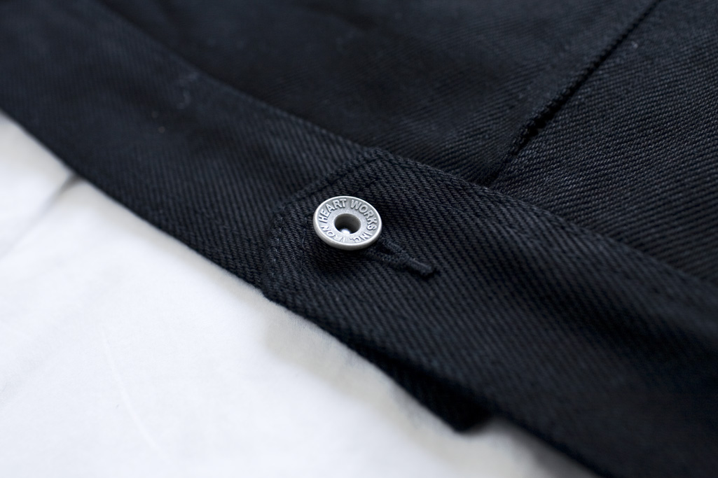 Iron Heart Rider's Jacket - IH-9527J - 21oz Superblack Denim