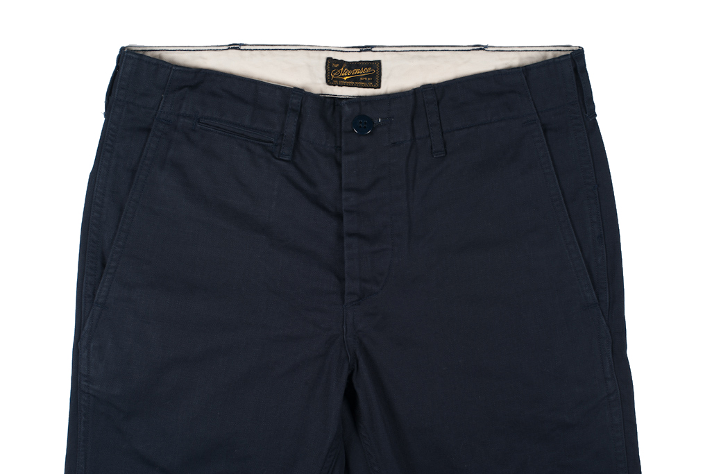 Stevenson Hilts Slim Chinos - Navy